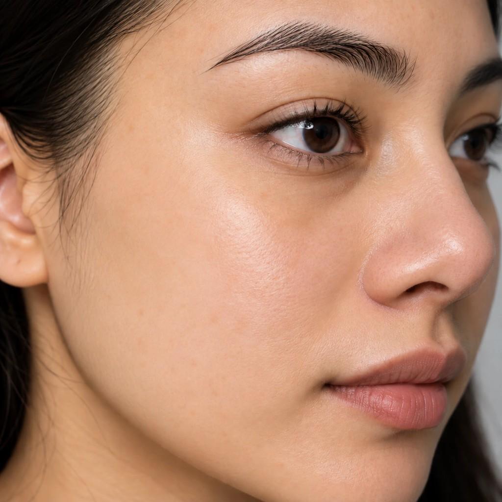 After — brighter, more even-looking skin